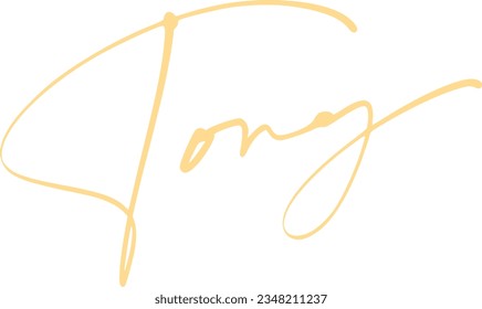 signature series T design illustration