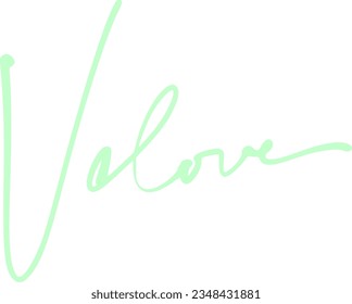 signature series V design illustration
