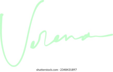signature series V design illustration

