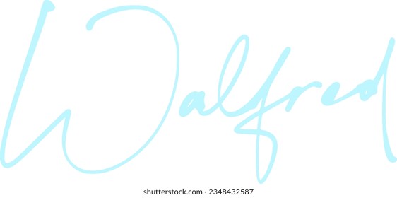 signature series W design illustration