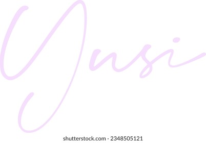 signature series Y design illustration