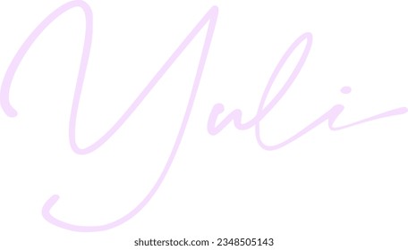 signature series Y design illustration