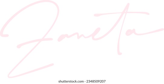 signature series Z design illustration