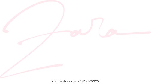 signature series Z design illustration