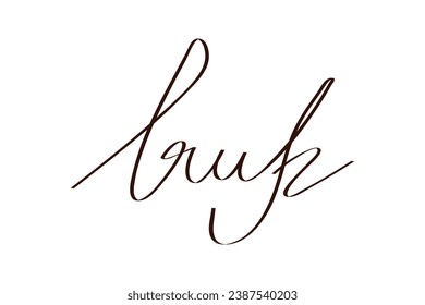 Signature Vector. hand drawn Autograph. Written black sign isolated on white background. Handwritten autograph. Handwriting scribble by pen. Writing sign sketch. Write scribbles line. Scrawl signature