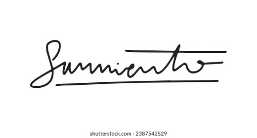 Signature Vector. hand drawn Autograph. Written black signature isolated on white background. Handwritten autograph. Handwriting Signature by pen. Writing sign sketch. Scrawl signature illustration.