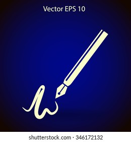 signature vector icon