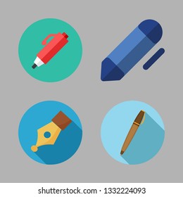 signature vector icon set