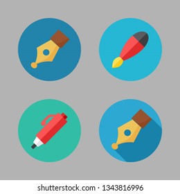 signature vector icon set