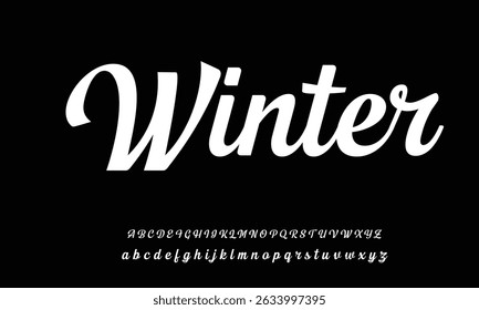 Signature. Wavy elegant calligraphy spelling for decoration of the wedding invitation