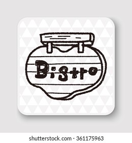 signboard doodle