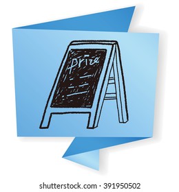 signboard doodle