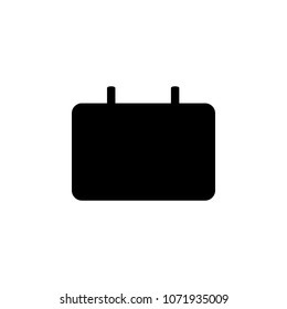 signboard icon. Element of minimalistic icon for mobile concept and web apps. Signs and symbols collection icon for websites, web design, mobile app on white background