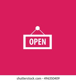 signboard icon. signboard sign
