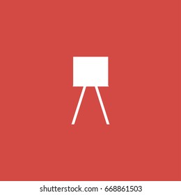 signboard icon. sign design. red background