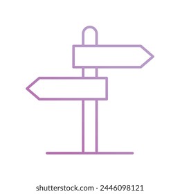 Icono de letrero con fondo blanco Vector ilustración de stock