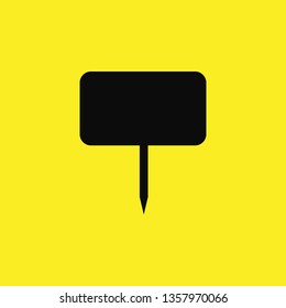 signboard on sale icon vector