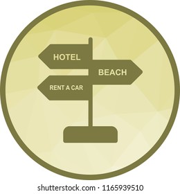Signboard, trip, travel