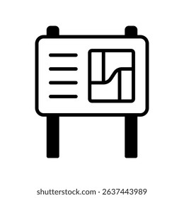 Signboard Vector Design for Trail Direction and National Park Info. Wooden hiking marker illustration, forest and route guidance icon