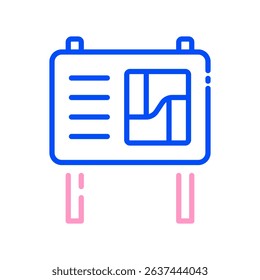 Signboard Vector Design for Trail Direction and National Park Info. Wooden hiking marker illustration, forest and route guidance icon