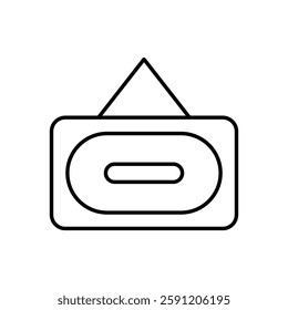 Signboard vector icon design use realestate illustration