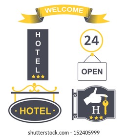 signboards for hotels