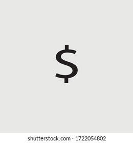 Icône signe dollar vector illustration