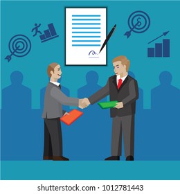 Signed a business cooperation agreement