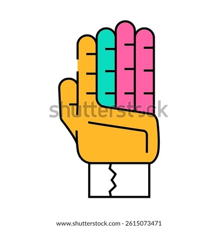 signet accessory line icon vector. signet accessory sign. isolated symbol illustration