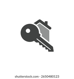 Significant Key Symbol Solid Representation Homeownership Property Access New Beginnings