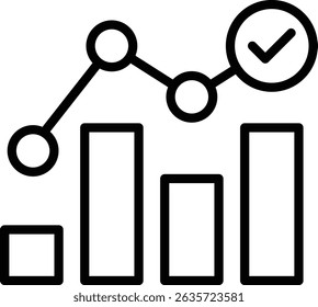 Significantly increased graphic icons about performance measurement, progress and success achievements, making it ideal for focusing on increasing profits.
