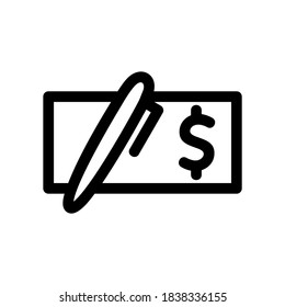 Signo Comprobar icono o logotipo símbolo de signo aislado ilustración vectorial - iconos vectoriales de estilo negro de alta calidad
