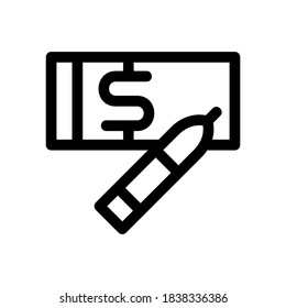 Signo Comprobar icono o logotipo símbolo de signo aislado ilustración vectorial - iconos vectoriales de estilo negro de alta calidad
