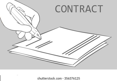 signing contract