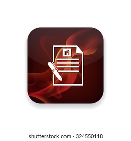  signing  contract  icon