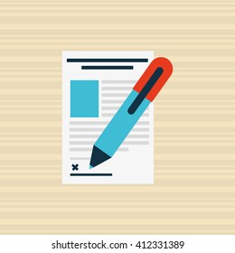 signing document design 