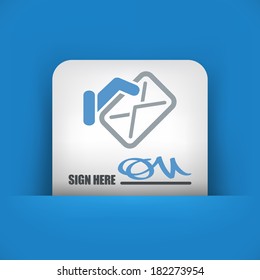 Signing up for receipt mail