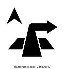 sign,navigation,map, timeline, vector line icon, logo , symbol , mobile app ,  illustration on background
