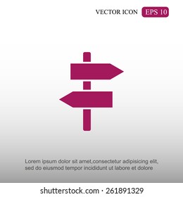 signpost icon
