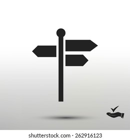 signpost icon