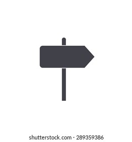 Signpost icon