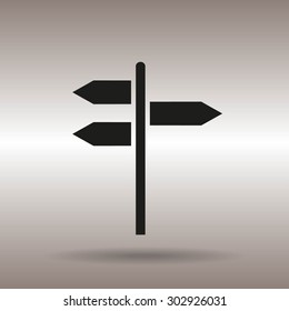 signpost icon