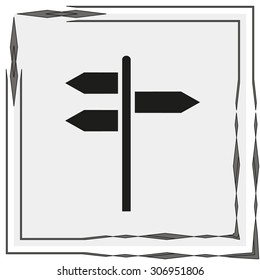 signpost icon