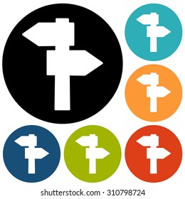 signpost icon