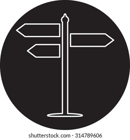 signpost icon