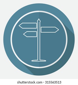 signpost icon