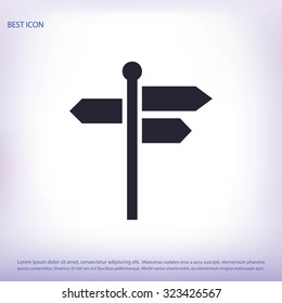 signpost icon