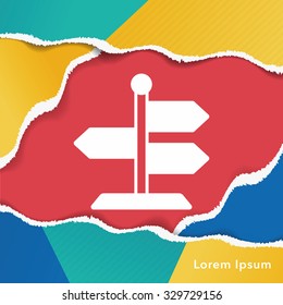 signpost icon