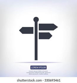 signpost icon