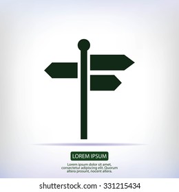 signpost icon